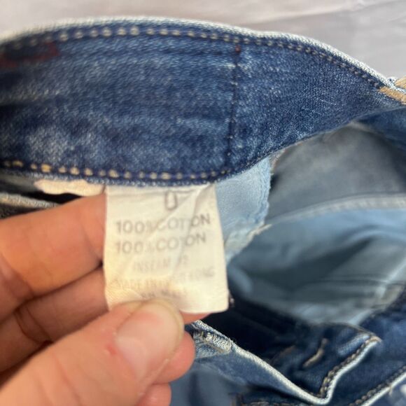 212 Exchange Retro Y2K Denim Jeans Pleated Waist High Rise 80s 90s Size 0 VTG - Picture 10 of 13